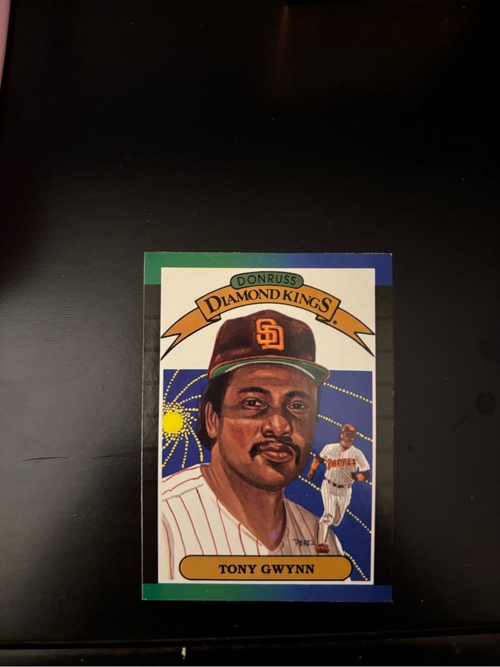 Russ Diamond Kings Tony Gwynn Card - Brown/Blue/Green